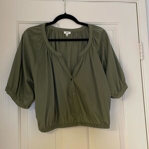 Aerie Short Sleeve Blouse